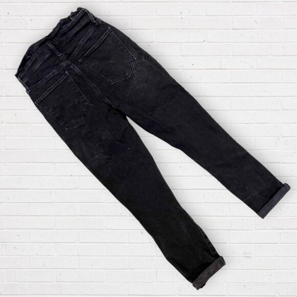 ABERCROMBIE & FITCH Black Ultra High Rise Super Skinny Ankle Jeans Size 26 / 2 - Picture 3 of 8